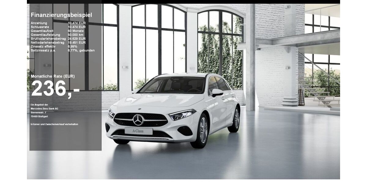 Mercedes-Benz A 250 12.507 km 29.925 &euro; Kiel 24109