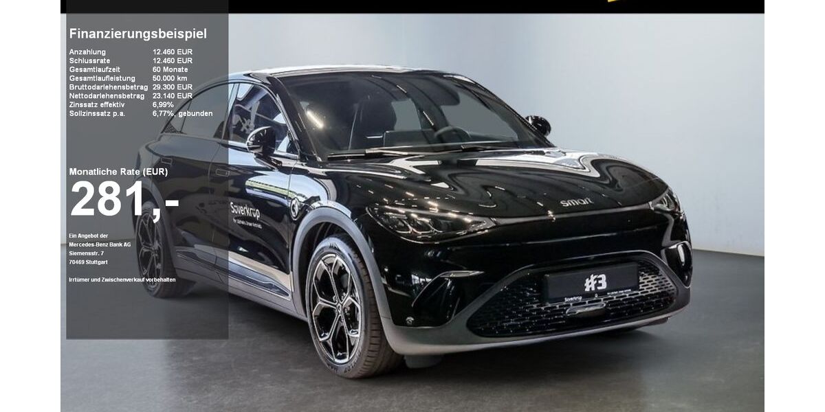 Smart #3 11.162 km 35.600 &euro; Neumünster 24539