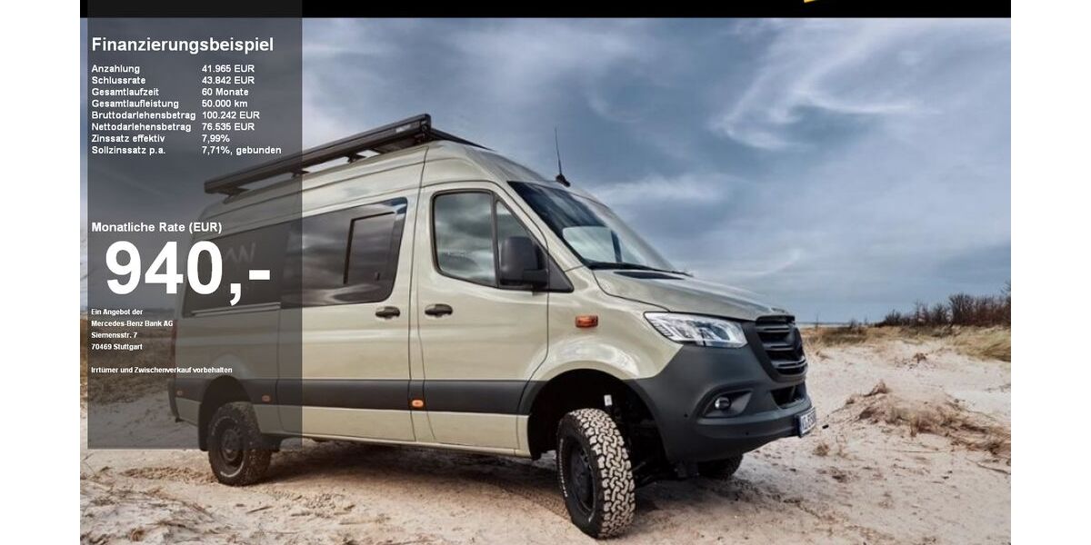 Mercedes-Benz Sprinter 43.000 km 118.500 &euro; Kiel 24109