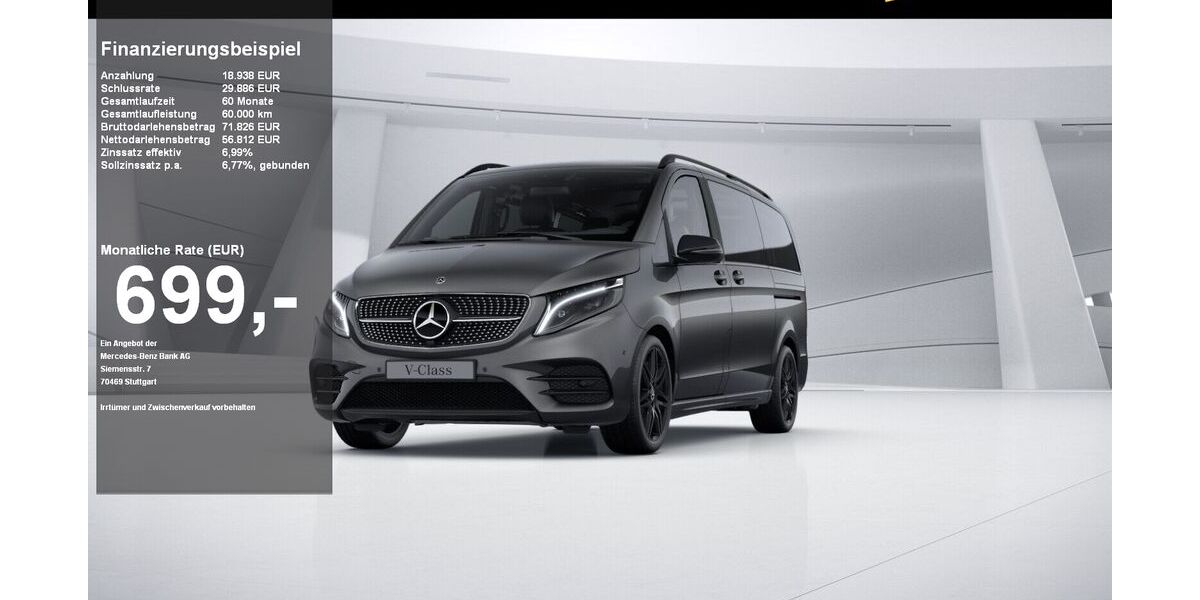 Mercedes-Benz V 300 81.677 km 63.890 &euro; Kiel 24109