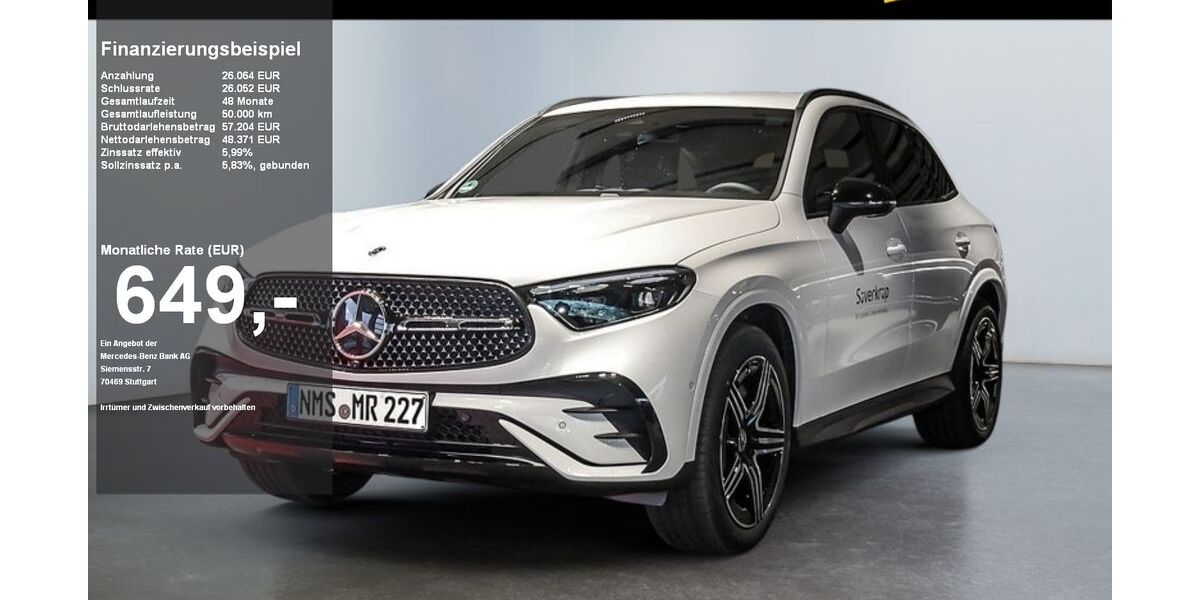 Mercedes-Benz GLC 220 9.999 km 58.950 &euro; Neumünster 24539
