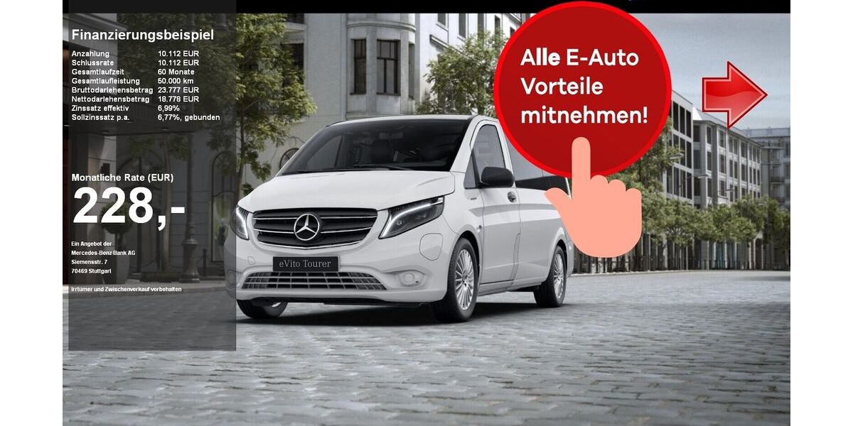 Mercedes-Benz eVito 108.496 km 28.560 &euro; Kiel 24109
