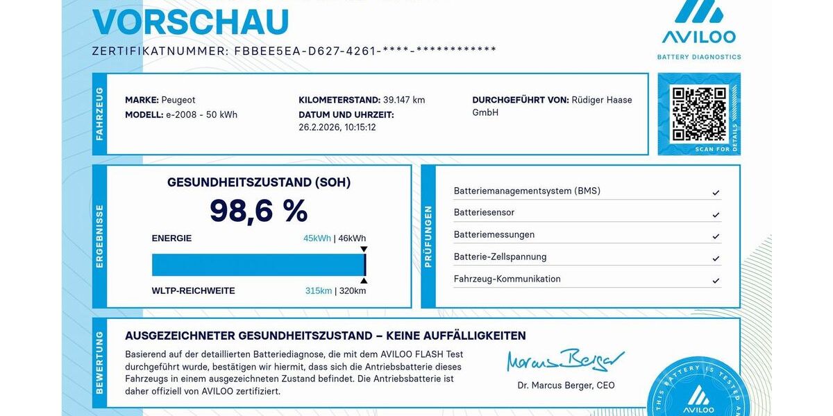 Peugeot 2008 39.200 km 20.990 &euro; Neumünster 24539