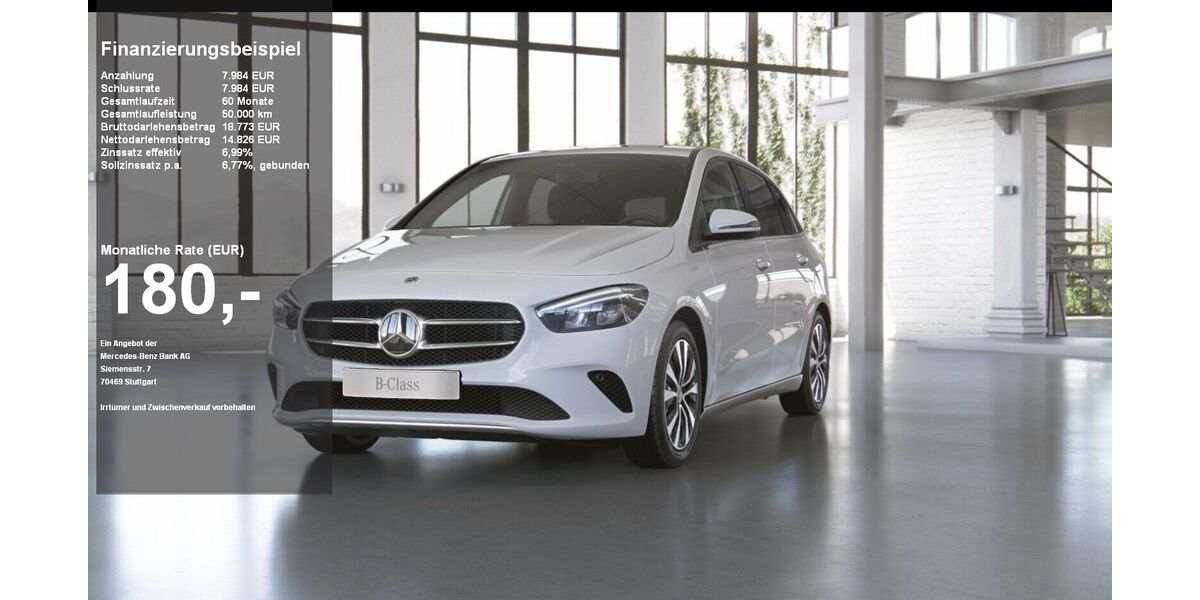 Mercedes-Benz B 250 73.827 km 21.475 &euro; Kiel 24109