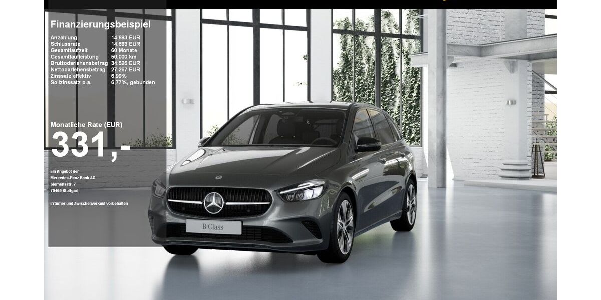 Mercedes-Benz B 200 9.999 km 40.880 &euro; Neumünster 24539