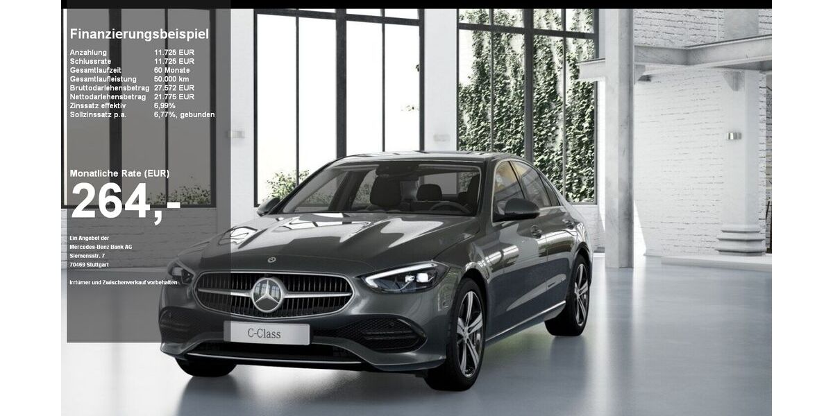 Mercedes-Benz C 200 24.323 km 33.500 &euro; Neumünster 24539