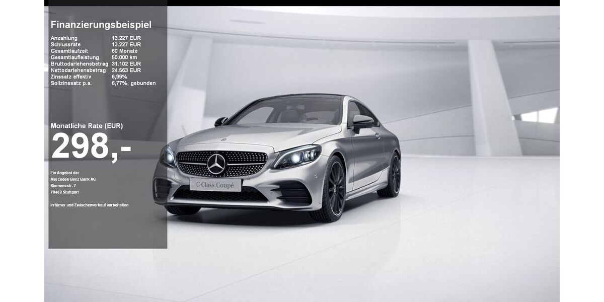 Mercedes-Benz C 300 27.767 km 37.790 &euro; Kiel 24109