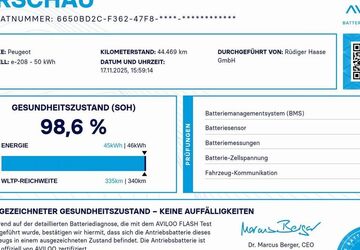 Peugeot 208 44.468 km 18.480 &euro; Neumünster 24539